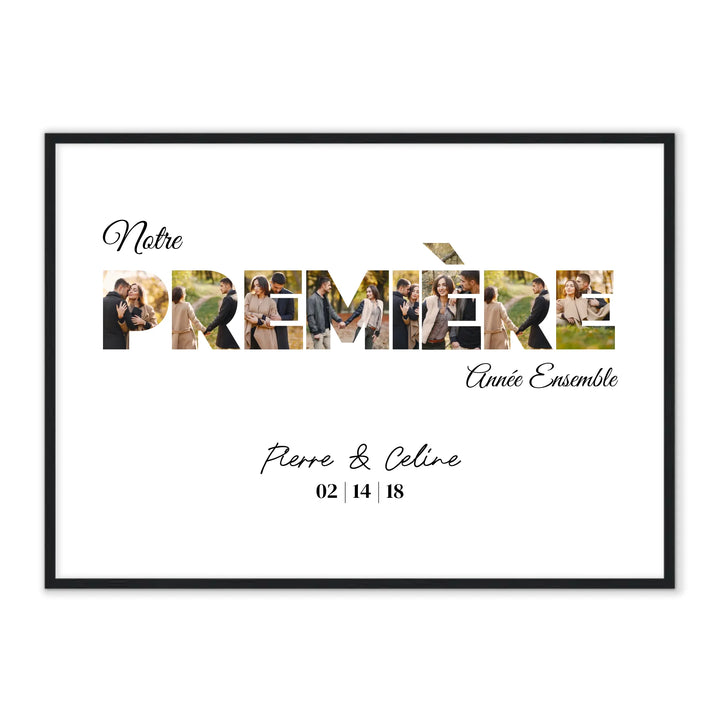 Première Année - Affiche Personnalisée