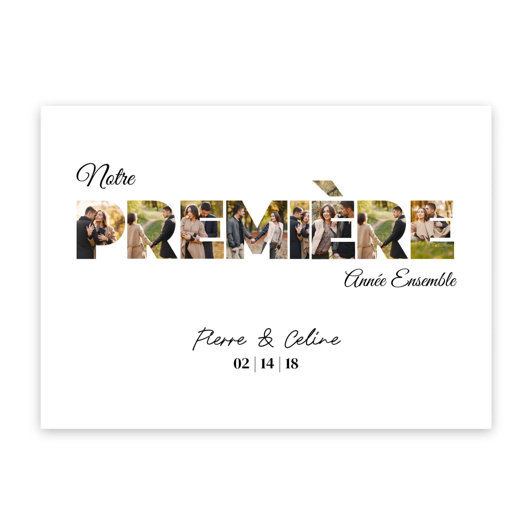 Première Année - Affiche Personnalisée