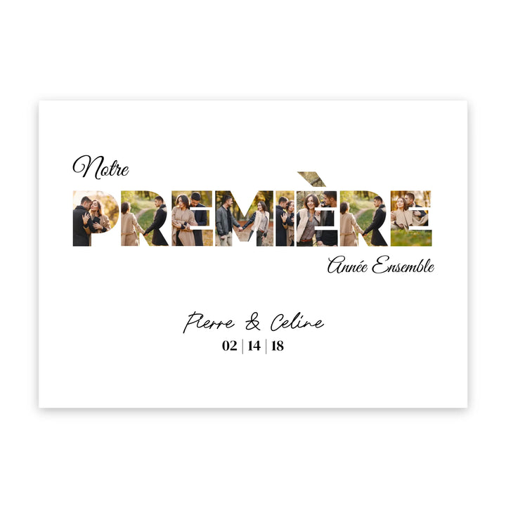 Première Année - Affiche Personnalisée