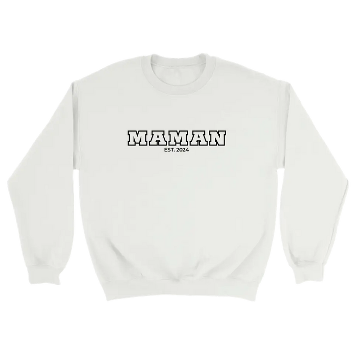 Maman - Sweat personnalisé