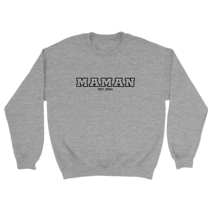 Maman - Sweat personnalisé