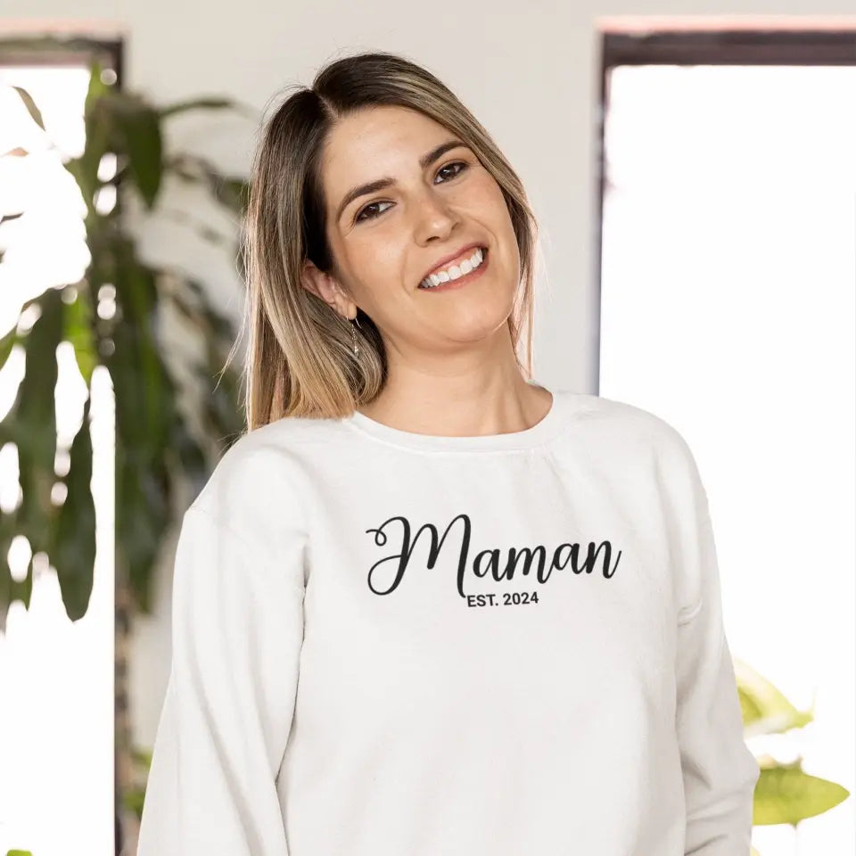 Maman - Sweat personnalisé