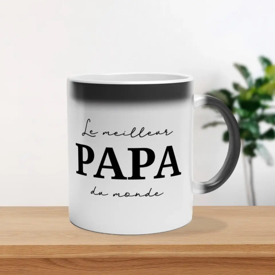 Papa et photo - Tasse magique