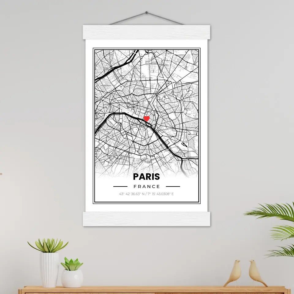 Affiche Carte - Passe partout