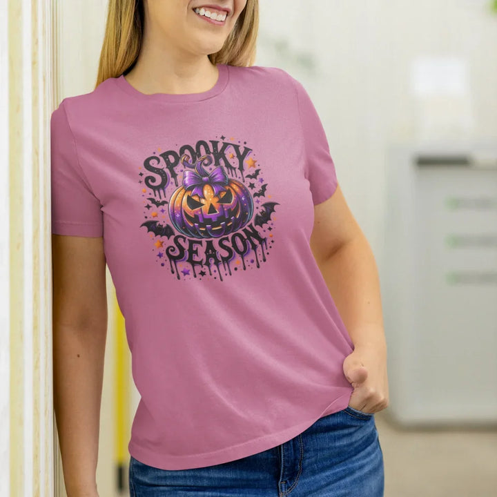 mockup-of-a-smiling-woman-wearing-a-round-neck-bella-canvas-t-shirt-m34808