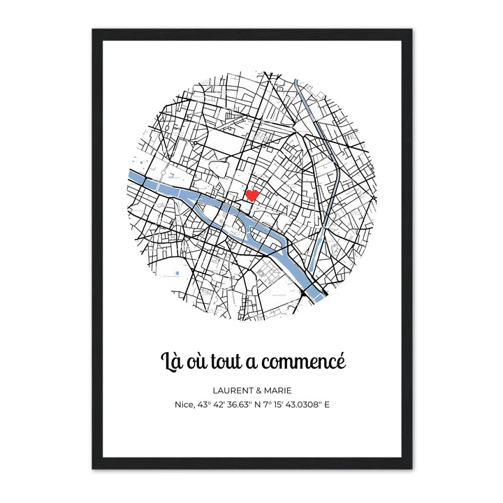 Là où tout a commencé - Affiche personnalisée