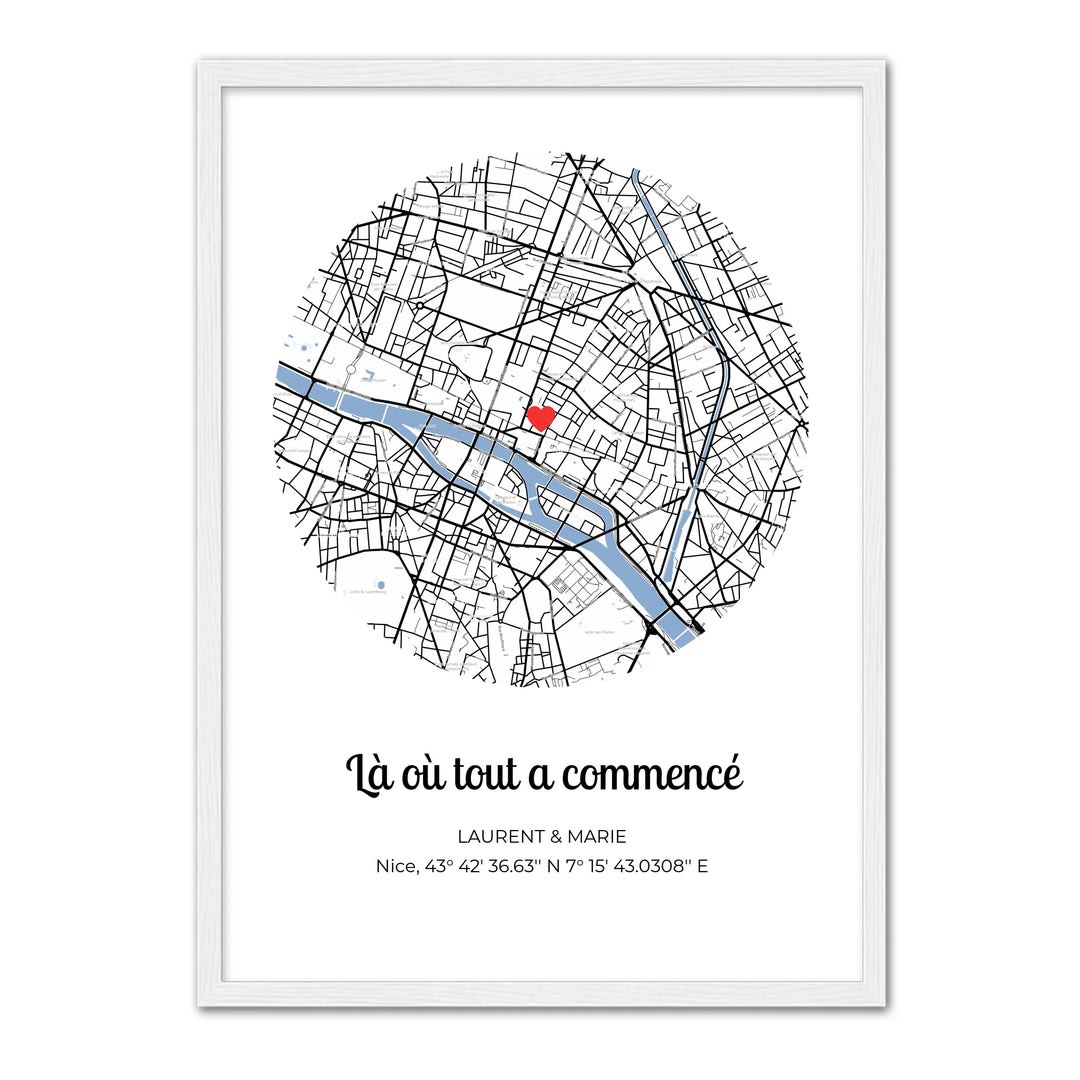 Là où tout a commencé - Affiche personnalisée