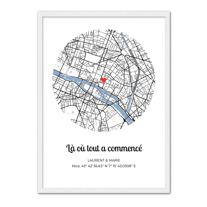 Là où tout a commencé - Affiche personnalisée