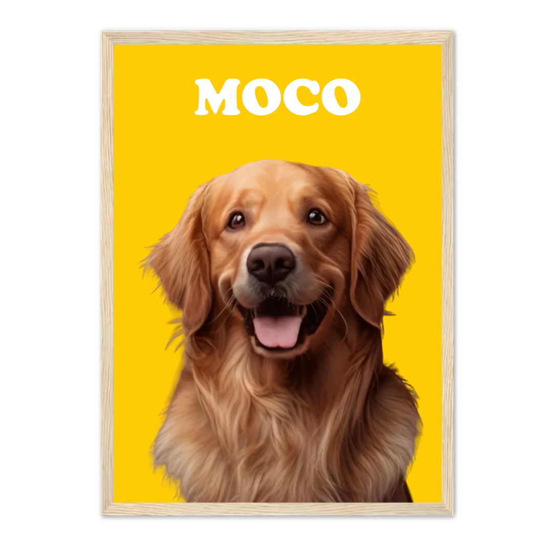 Chien - Affiche Personnalisée