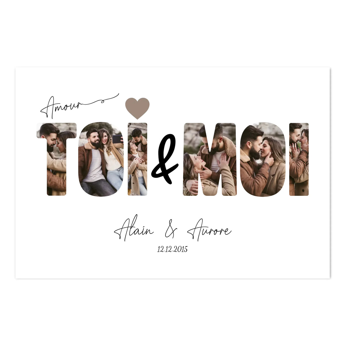 Affiche Toi & Moi - Horizontal