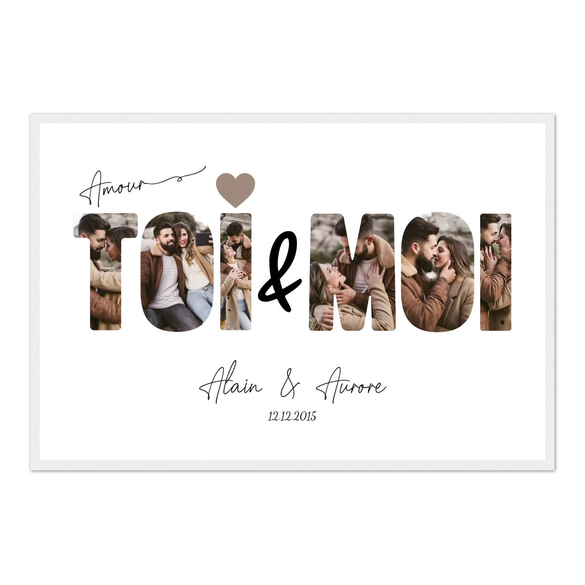 Affiche Toi & Moi - Horizontal
