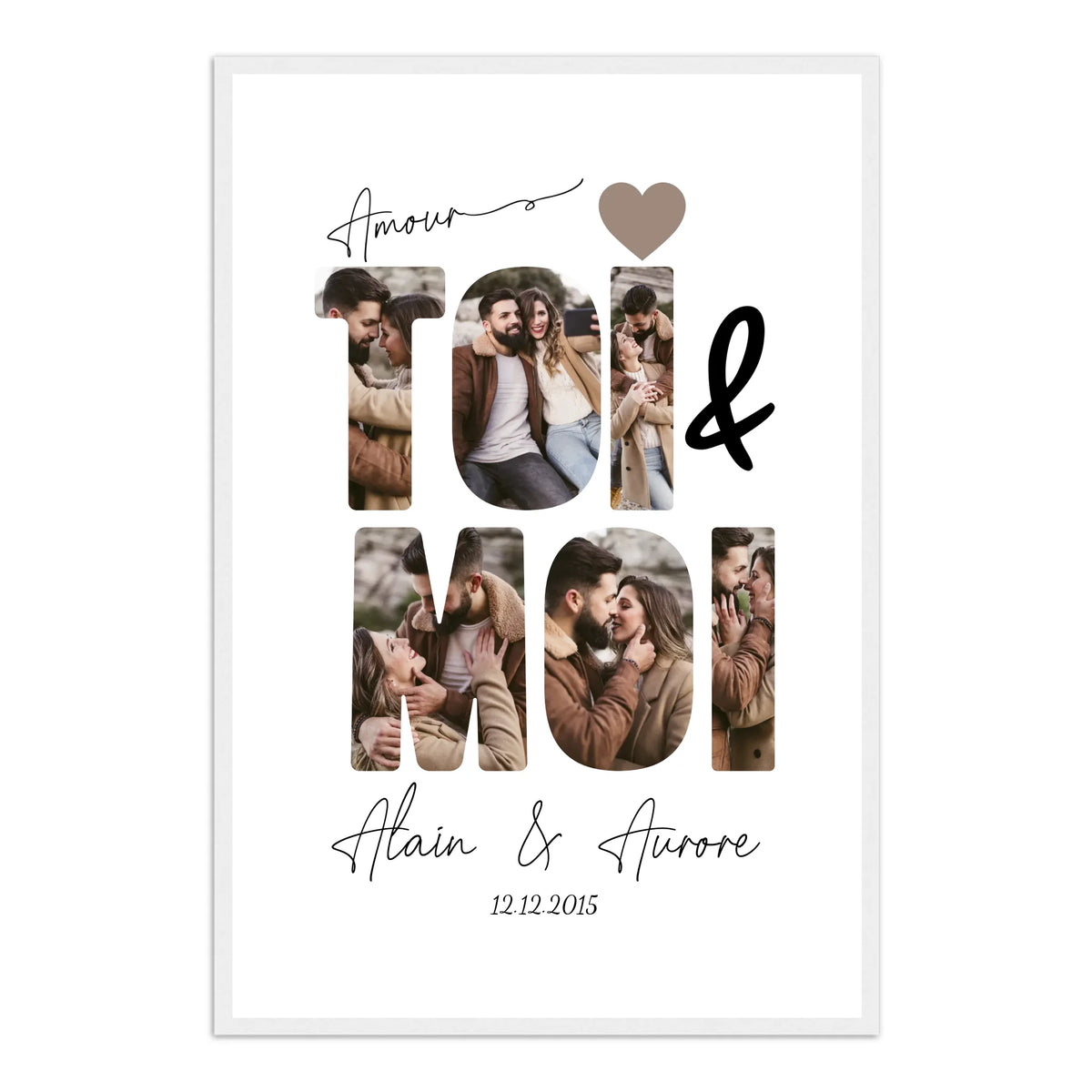 Affiche Toi & Moi - Vertical