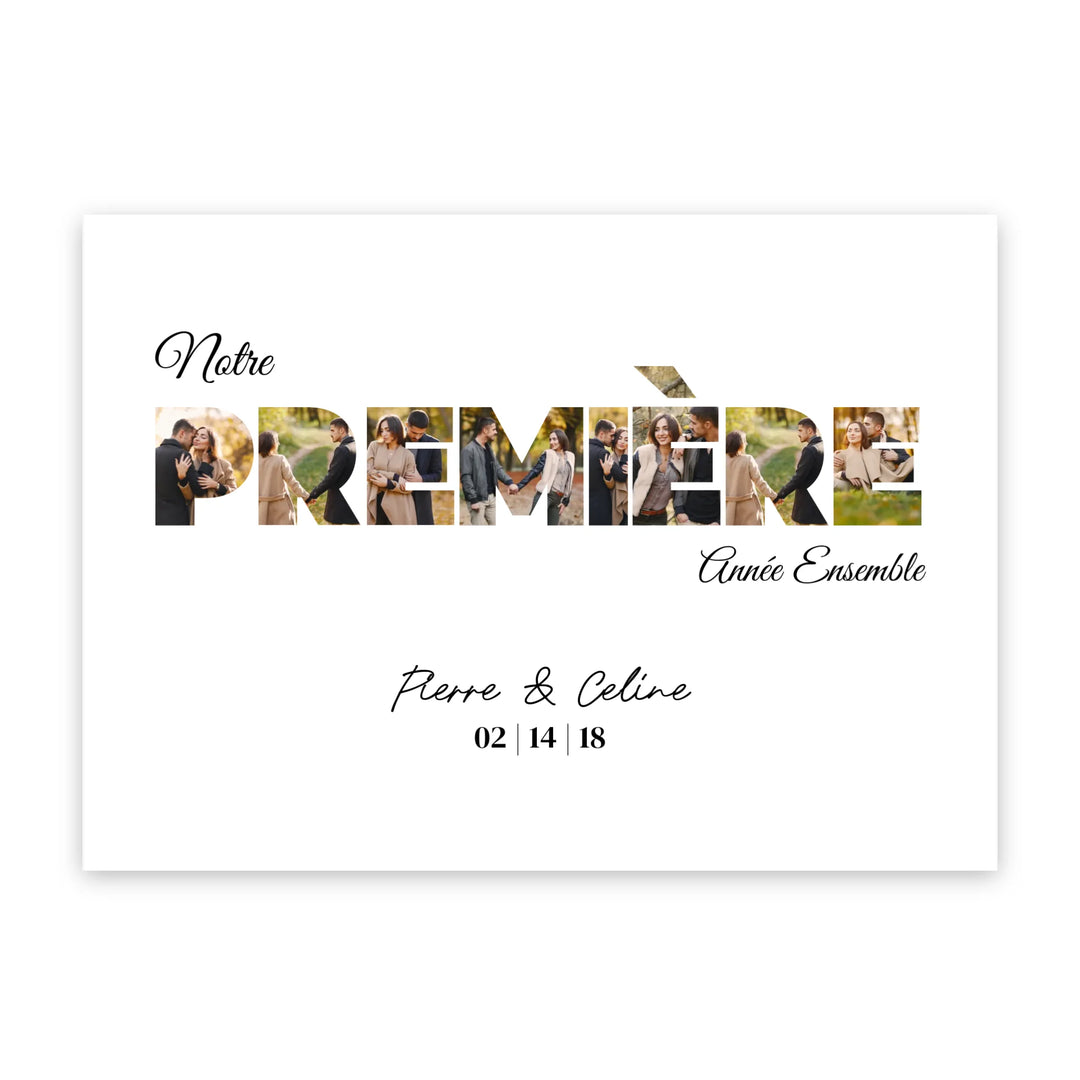 Première Année - Affiche Personnalisée