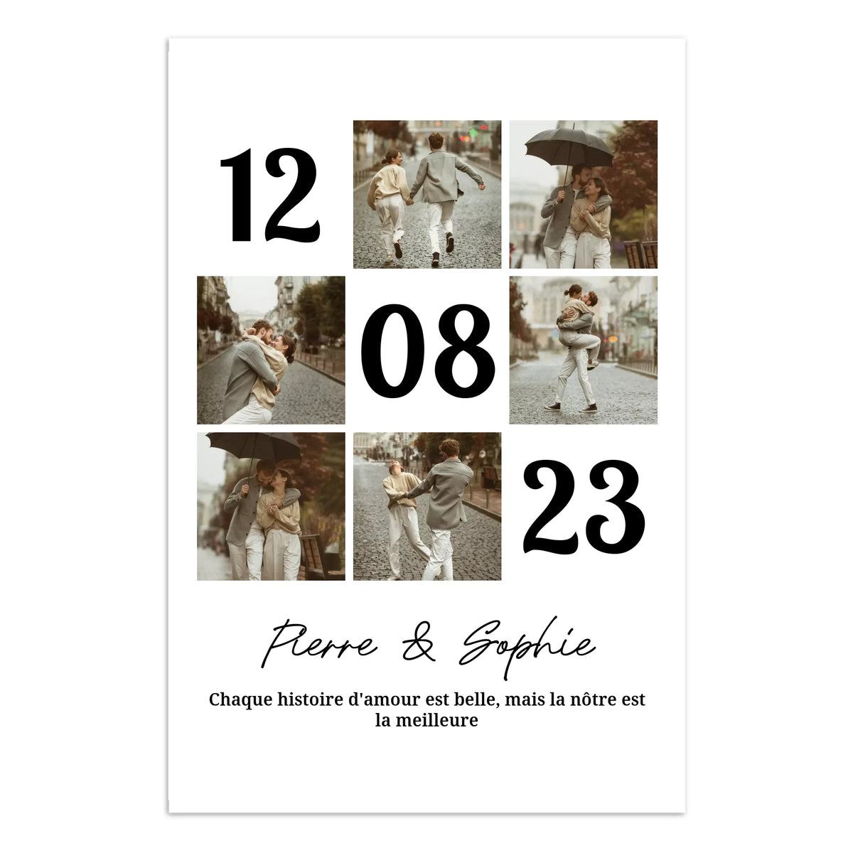 Date spéciale & collage
